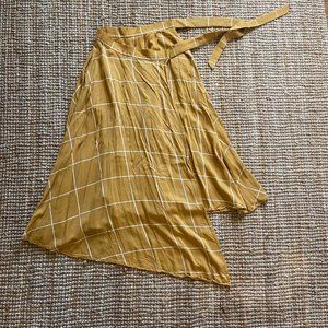 Native Youth (ASOS) Midi Wrap Tie Skirt
